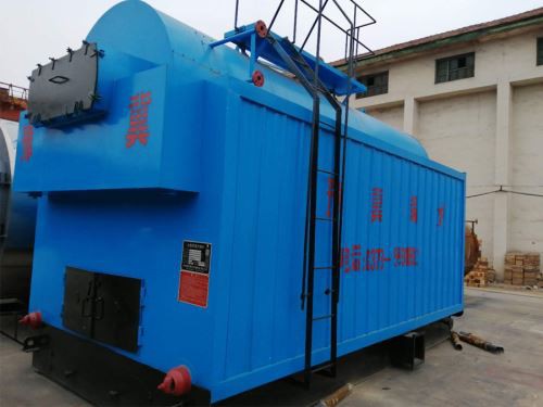 DZH Biomasse avfyrt Moving Grate Horizonatal Steam Tube Waste Wood Boiler