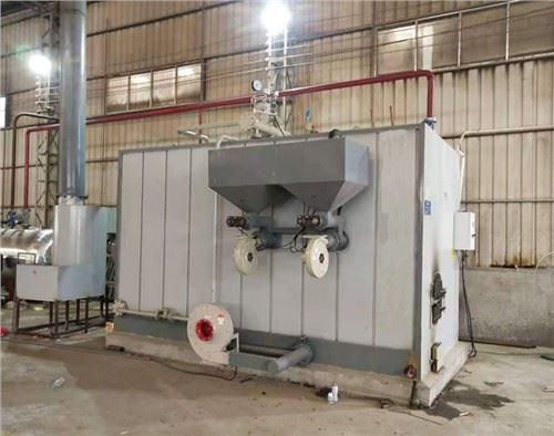 Industriell vedfyrt dampgeneratorkjele