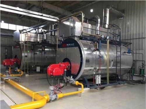 Oljegassfyrt industrivedfyrt dampgeneratorkjele